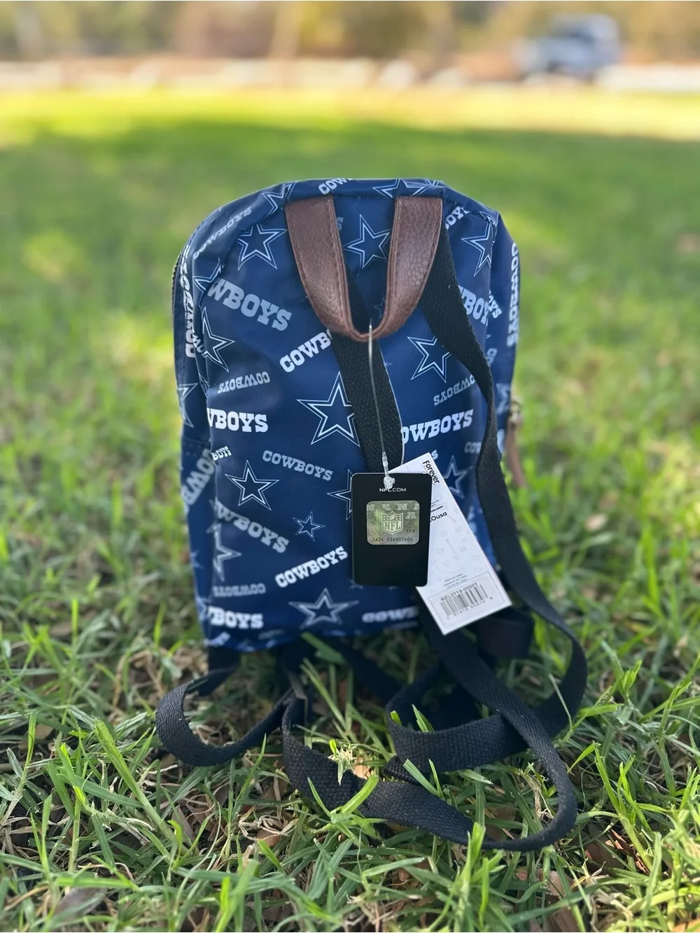 Dallas Cowboys Navy Crossbody Sling Bag - Unbranded